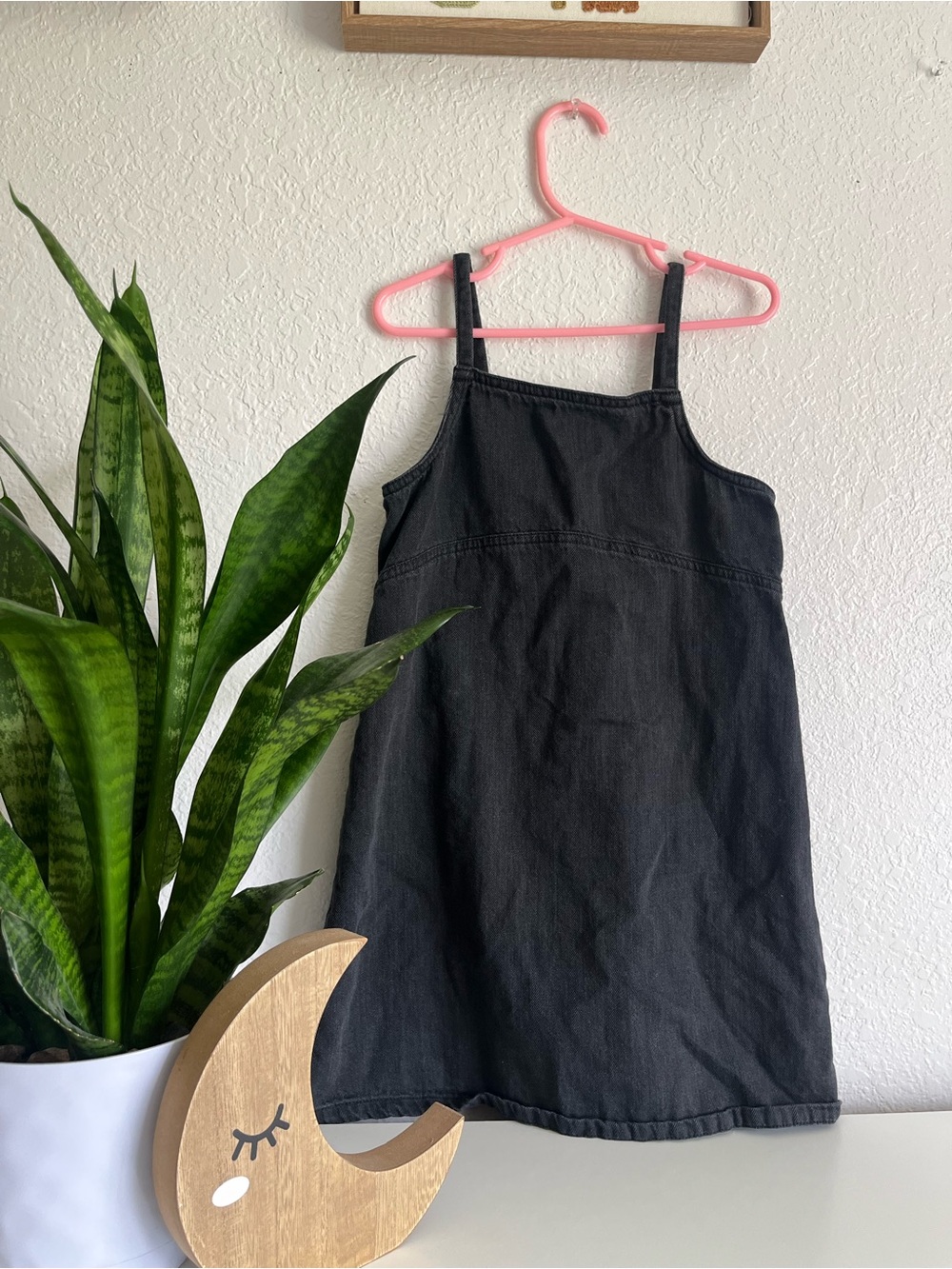 Old Navy Black Denim Girls' Sundress